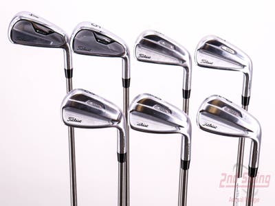 Titleist 2021 T100S Iron Set 4-PW Aerotech SteelFiber i95cw Graphite Stiff Right Handed 38.25in