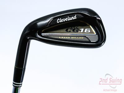 Cleveland CG16 Black Pearl Single Iron 9 Iron 39° Cleveland Traction 85 Steel Steel Stiff Left Handed 36.5in