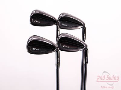 Ping G710 Iron Set 8-PW AW ALTA CB Red Graphite Senior Right Handed Black Dot 36.5in
