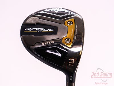 Callaway Rogue ST Max Fairway Wood 3 Wood HL 16.5° Project X Cypher 40 Graphite Senior Right Handed 43.5in