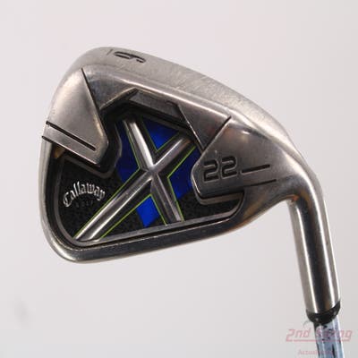 Callaway X-22 Single Iron 6 Iron Callaway Stock Graphite Graphite Senior Right Handed 38.25in