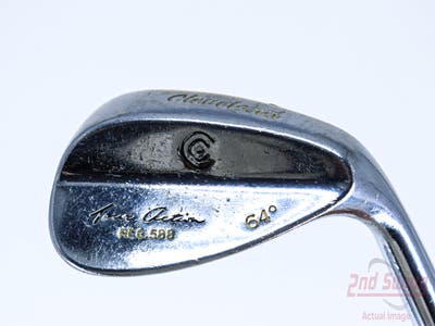 Cleveland 588 Chrome Wedge Lob LW 64° Stock Steel Shaft Steel Wedge Flex Right Handed 34.75in