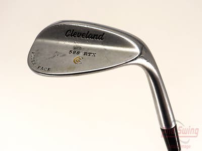 Cleveland 588 RTX Satin Chrome Wedge Lob LW 60° 12 Deg Bounce True Temper Dynamic Gold Steel Wedge Flex Right Handed 35.5in