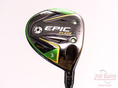 Callaway EPIC Flash Fairway Wood 3 Wood 3W 15° Project X Even Flow Green 65 Graphite Regular Right Handed 42.75in