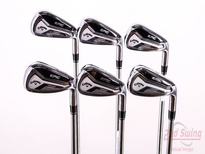 Callaway EPIC Forged Star Iron Set 6-PW AW Nippon NS Pro Modus 3 Tour 120 Steel Stiff Right Handed 38.5in