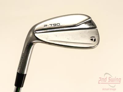 TaylorMade 2021 P790 Single Iron Pitching Wedge PW Nippon NS Pro 950GH Steel Stiff Left Handed 35.25in