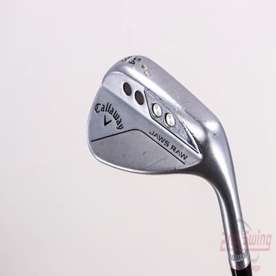 Callaway Jaws Raw Chrome Wedge Sand SW 54° 10 Deg Bounce S Grind Dynamic Gold Spinner TI Steel Stiff Right Handed 35.25in