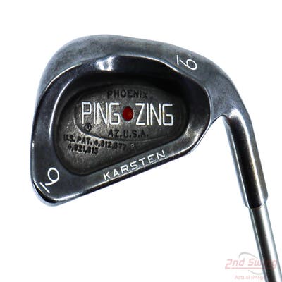 Ping Zing Single Iron 9 Iron Harrison Lady Classic Graphite Ladies Right Handed Red dot 34.75in