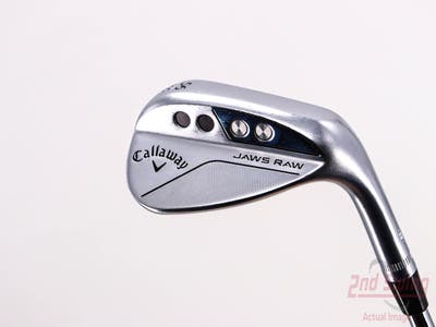 Callaway Jaws Raw Chrome Wedge Lob LW 60° 10 Deg Bounce S Grind Dynamic Gold Spinner TI Steel Wedge Flex Right Handed 34.75in