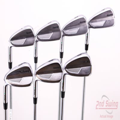 Ping i525 Iron Set 4-PW Project X IO 5.5 Steel Regular Left Handed Green Dot 38.5in