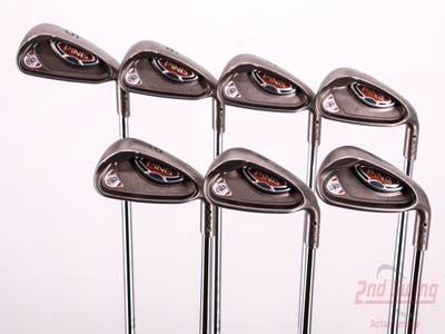 Ping G10 Iron Set 5-PW GW Ping AWT Steel Stiff Right Handed Black Dot 37.75in