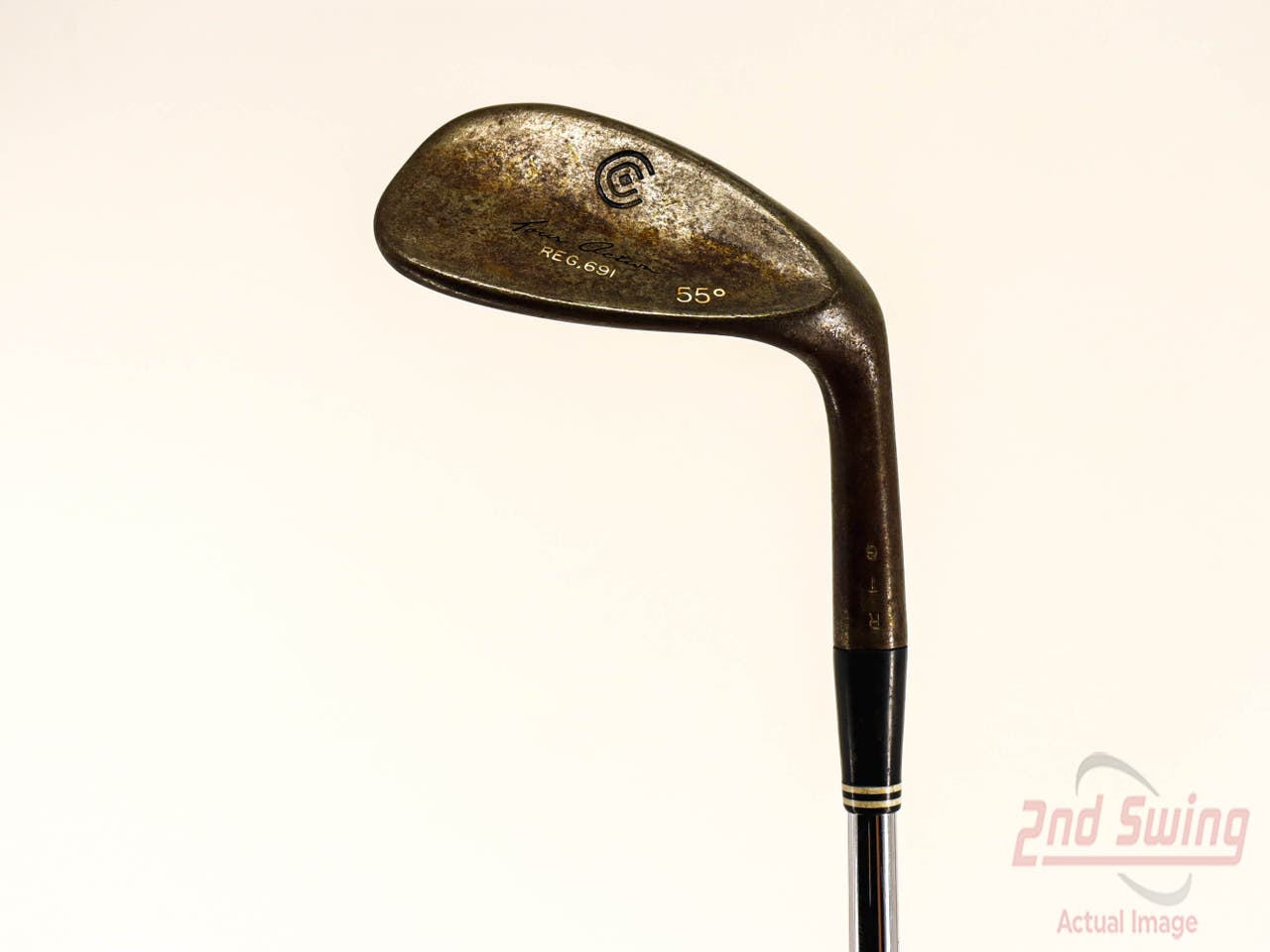 Cleveland 691 Classic RTG Wedge Sand SW 55° Rifle 6.0 Steel Stiff Right Handed 36.25in
