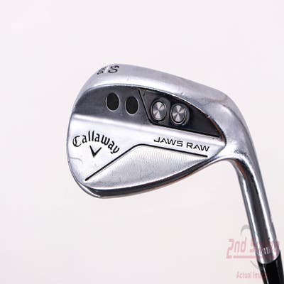 Callaway Jaws Raw Chrome Wedge Lob LW 60° 10 Deg Bounce S Grind Dynamic Gold Spinner TI Steel Wedge Flex Right Handed 35.0in