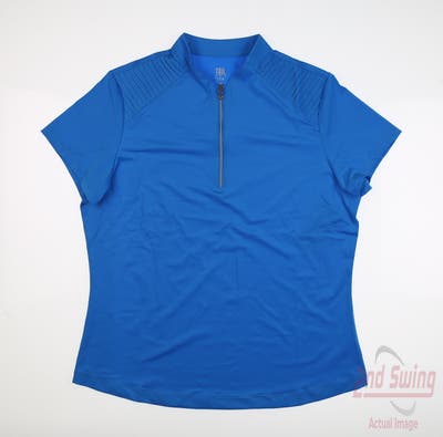 New Womens Tail Polo X-Large XL Blue MSRP $90