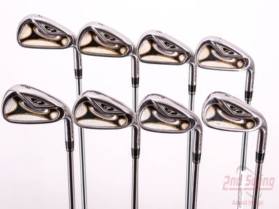 TaylorMade R7 Iron Set 4-PW AW TM T-Step 90 Steel Regular Right Handed 38.0in