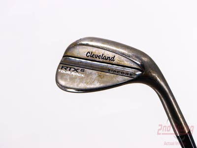Cleveland RTX 6 ZipCore Tour Rack Raw Wedge Lob LW 60° 12 Deg Bounce Dynamic Gold Spinner TI Steel Wedge Flex Right Handed 35.0in