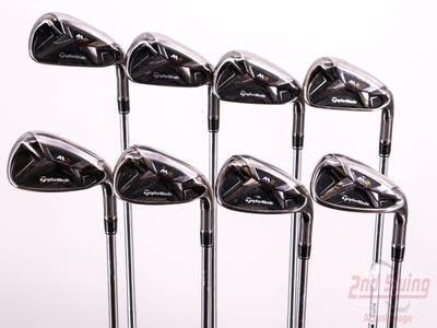 TaylorMade 2016 M2 Iron Set 4-PW AW TM Reax 88 HL Steel Stiff Right Handed 38.75in