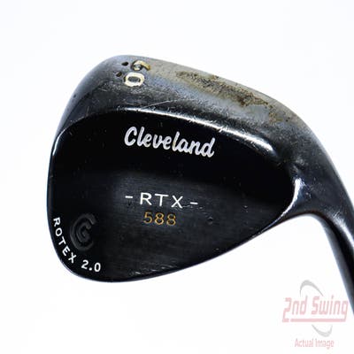 Cleveland 588 RTX 2.0 Black Satin Wedge Lob LW 60° 10 Deg Bounce True Temper Dynamic Gold Steel Wedge Flex Right Handed 35.5in