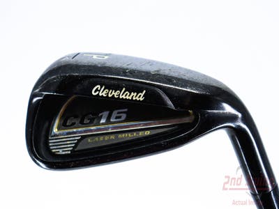 Cleveland CG16 Black Pearl Single Iron Pitching Wedge PW Cleveland Traction 85 Steel Steel Stiff Right Handed 36.0in