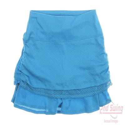 New Womens Lucky In Love Skort X-Small XS Blue MSRP $70