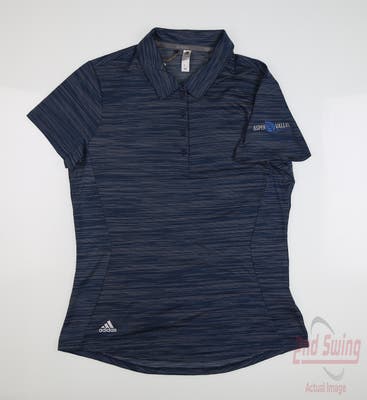 New W/ Logo Womens Adidas Polo Small S Multi MSRP $60