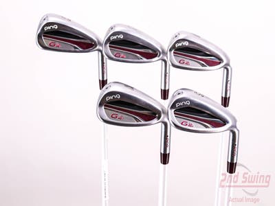 Ping G LE 2 Iron Set 7-PW SW ULT 240 Lite Graphite Ladies Right Handed Black Dot 36.5in