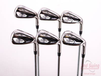 Titleist 718 AP1 Iron Set 6-PW AW True Temper AMT Red S300 Steel Stiff Right Handed 37.5in