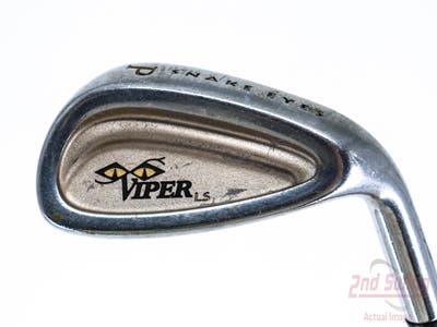 Snake Eyes Viper LS Single Iron Pitching Wedge PW Stock Steel Shaft Steel Stiff Right Handed 35.0in