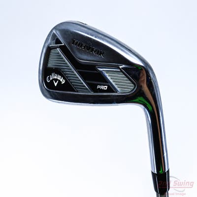 Callaway Mavrik Pro Single Iron 7 Iron Aerotech SteelFiber fc90 Graphite Stiff Right Handed 37.0in