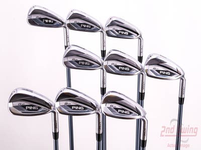 Ping G425 Iron Set 4-PW AW LW ALTA CB Slate Graphite Stiff Right Handed Black Dot 39.0in