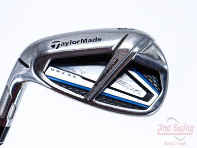 TaylorMade SIM MAX OS Single Iron Pitching Wedge PW FST KBS MAX 85 Steel Regular Left Handed 36.0in