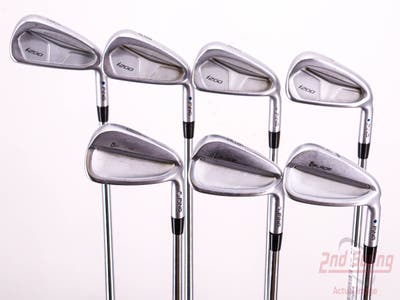 Ping i200 Iron Set 4-PW FST KBS Tour 120 Steel Stiff Right Handed Blue Dot 38.0in