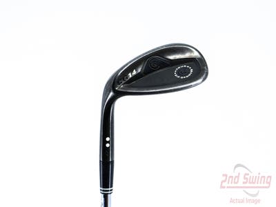 Cleveland CG14 Gunmetal Wedge Sand SW 56° 14 Deg Bounce Cleveland Traction Wedge Steel Wedge Flex Left Handed 35.75in