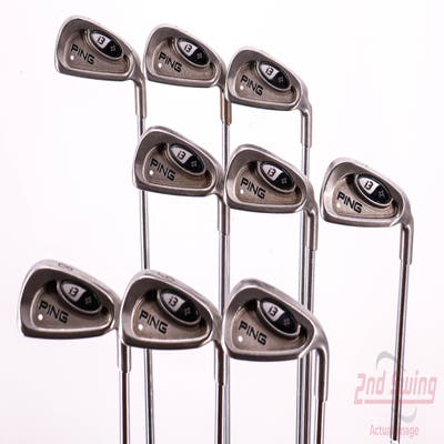 Ping i3 + Iron Set 2-PW Stock Steel Shaft Steel Stiff Right Handed White Dot 38.0in