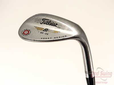 Titleist 2009 Vokey Spin Milled Chrome Wedge Lob LW 60° 4 Deg Bounce Dynamic Gold SL S300 Steel Stiff Right Handed 36.0in