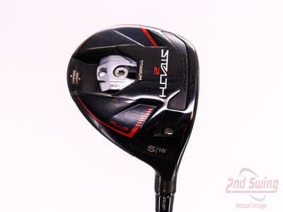 TaylorMade Stealth 2 Plus Fairway Wood 5 Wood 5W 18° Graphite Design Tour AD DI-6 Graphite X-Stiff Right Handed 42.0in