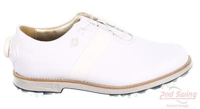 New Womens Golf Shoe Footjoy Premiere BOA Wide 10 White MSRP $210 99022