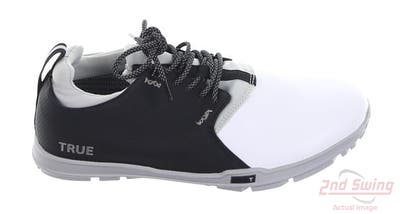 New Mens Golf Shoe True Linkswear True Original 1.2 9.5 White/Black MSRP $170 OG1.2-1111