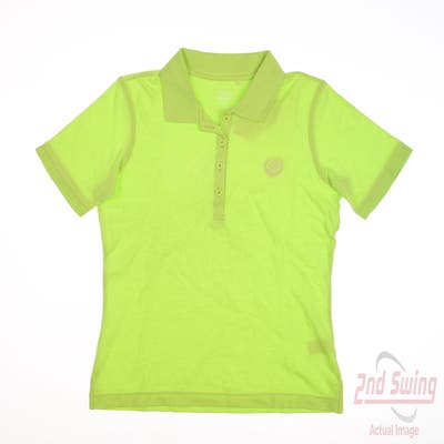New W/ Logo Womens EP Pro Golf Polo Small S Green MSRP $84
