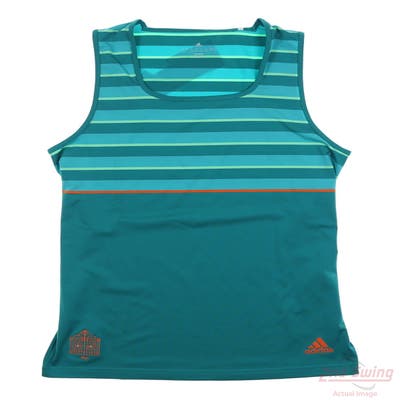 New W/ Logo Womens Adidas Golf Tank Top Medium M Multi MSRP $55