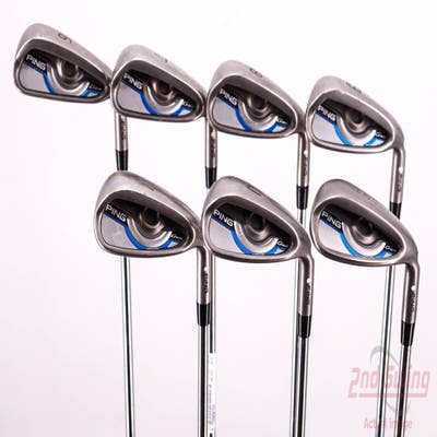 Ping Gmax Iron Set 6-PW GW SW AWT 2.0 Steel Stiff Right Handed White Dot 37.75in