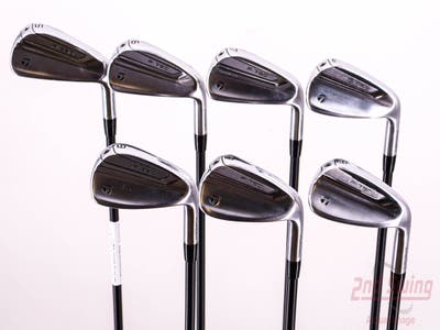 TaylorMade 2019 P790 Iron Set 5-PW AW Mitsubishi MMT 60 Graphite Senior Right Handed 38.0in