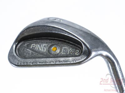 Ping Eye 2 Wedge Sand SW Stock Steel Shaft Steel Wedge Flex Right Handed Yellow Dot 34.75in