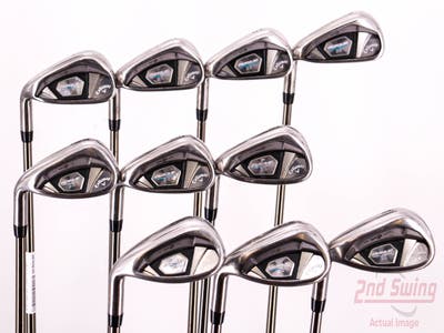 Callaway Rogue X Iron Set 4-PW AW GW SW UST Mamiya Recoil ESX 450 F1 Graphite Ladies Left Handed 37.5in