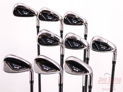 TaylorMade M4 Iron Set 4-PW AW SW LW Fujikura ATMOS 6 Red Graphite Regular Right Handed 39.0in