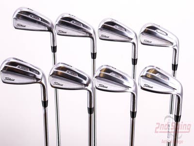 Titleist 2021 T100S Iron Set 4-PW AW True Temper AMT Red S300 Steel Stiff Right Handed 38.0in