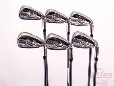 Ping 2016 G Iron Set 6-PW AW CFS 65 Graphite Graphite Senior Right Handed Red dot 37.5in