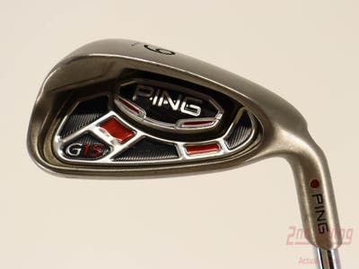 Ping G15 Single Iron 9 Iron Ping AWT Steel Stiff Right Handed Maroon Dot 37.5in