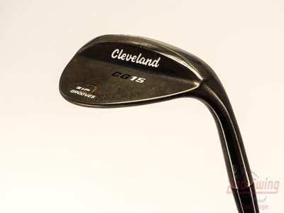 Cleveland CG15 Black Pearl Wedge Lob LW 60° 12 Deg Bounce Cleveland Traction Wedge Steel Wedge Flex Right Handed 35.25in