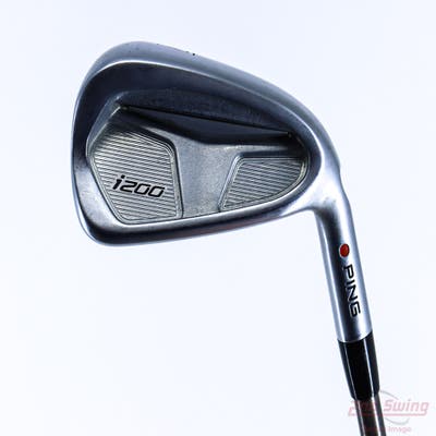 Ping i200 Single Iron 7 Iron Aerotech SteelFiber i95 Graphite Stiff Right Handed Red dot 37.5in